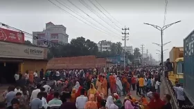আশুলিয়ায় গুলিতে শ্রমিক নিহত