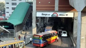 তিন মাস পর চালু হলো মেট্রোরেলের মিরপুর-১০ স্টেশন