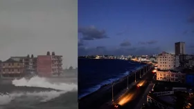 বিদ্যুৎহীন কিউবায় হ্যারিকেন অস্কারের তাণ্ডব