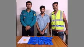 উত্তরায় ৯,৬০০ ইয়াবাসহ এক জন গ্রেপ্তার