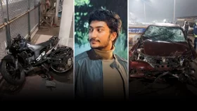 ব্যারিকেড ভেঙে প্রাইভেট কারের ধাক্কা, বুয়েট শিক্ষার্থী নিহত