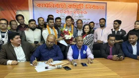 শরীয়তপুর সাংবাদিক সমিতির সভাপতি পলাশ, সম্পাদক মামুন