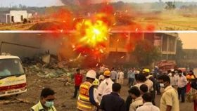 ভারতে অস্ত্র কারখানায় ভয়াবহ বিস্ফোরণ, বহু হতাহত