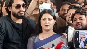 জামিন পেয়ে যা বললেন পরীমনি