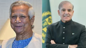 ড. ইউনূসকে ঈদ শুভেচ্ছা শাহবাজের, পাকিস্তান সফরের আমন্ত্রণ