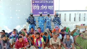 সুন্দরবনে অপহৃত ছয় নারীসহ ৩৩ জেলে উদ্ধার