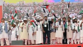 ফিলিস্তিনের পাশে থাকার প্রতিশ্রুতিতে শেষ হলো ‘মার্চ ফর গাজা’