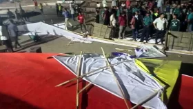 চট্টগ্রামে পহেলা বৈশাখের মঞ্চ ভাঙচুর