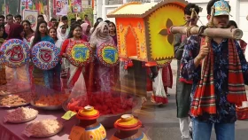 সারাদেশে নানা আনন্দ আয়োজনে পহেলা বৈশাখ উদযাপন