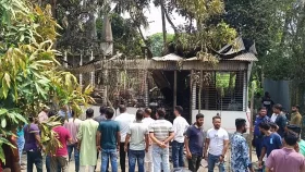 ভাস্কর্য শিল্পীর বাড়িতে আগুন: সাত সদস্যের তদন্ত কমিটি গঠন