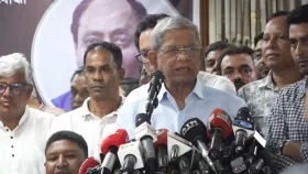 সংকটকালে দেশ, আলোচনার মাধ্যমে সমাধান সম্ভব: মির্জা ফখরুল