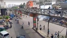 সংঘর্ষ থামলেও থমথমে সায়েন্সল্যাব এলাকা