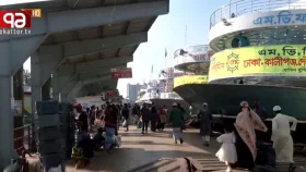 নৌপথে ফিরতি যাত্রায় স্বস্তি, নেই যাত্রীর চাপ