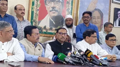 এই সংবাদ সম্মেলনের পর আর্ কোথায় দেখা দেথা যায়নি ওবায়দুল কাদেরকে। 